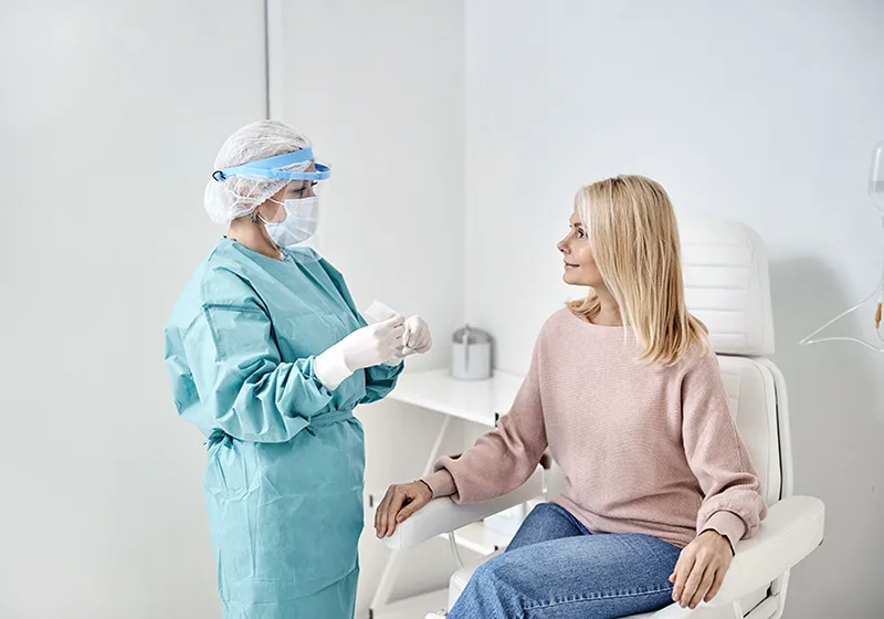 Urban healthcare facilities.